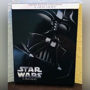 Star Wars Episode IV: A New Hope Blu-ray Black Darth Vader Tin Case